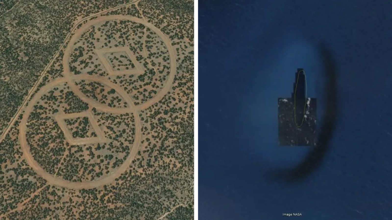 Strange Places Google Earth