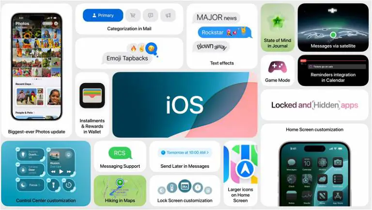 Apple presents iOS 18 all the news and when the new version can be downloaded on the iPhone